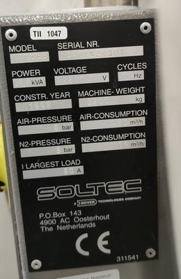  Soltec 6622CC, wave soldering